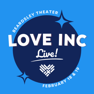 Logo for Love INC Live! event